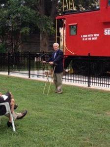 Caboose dedication 1